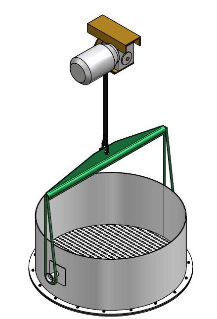 MCED Material Container Emptying Device